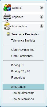 GeneralAlmacenaje