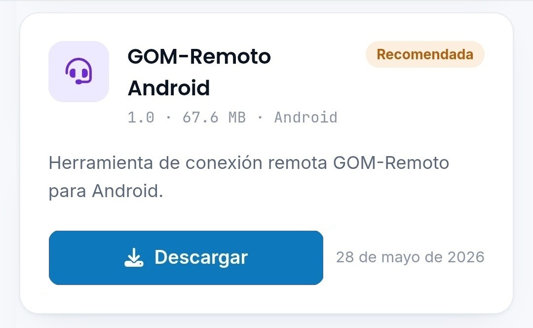 GOMremotoAndroid