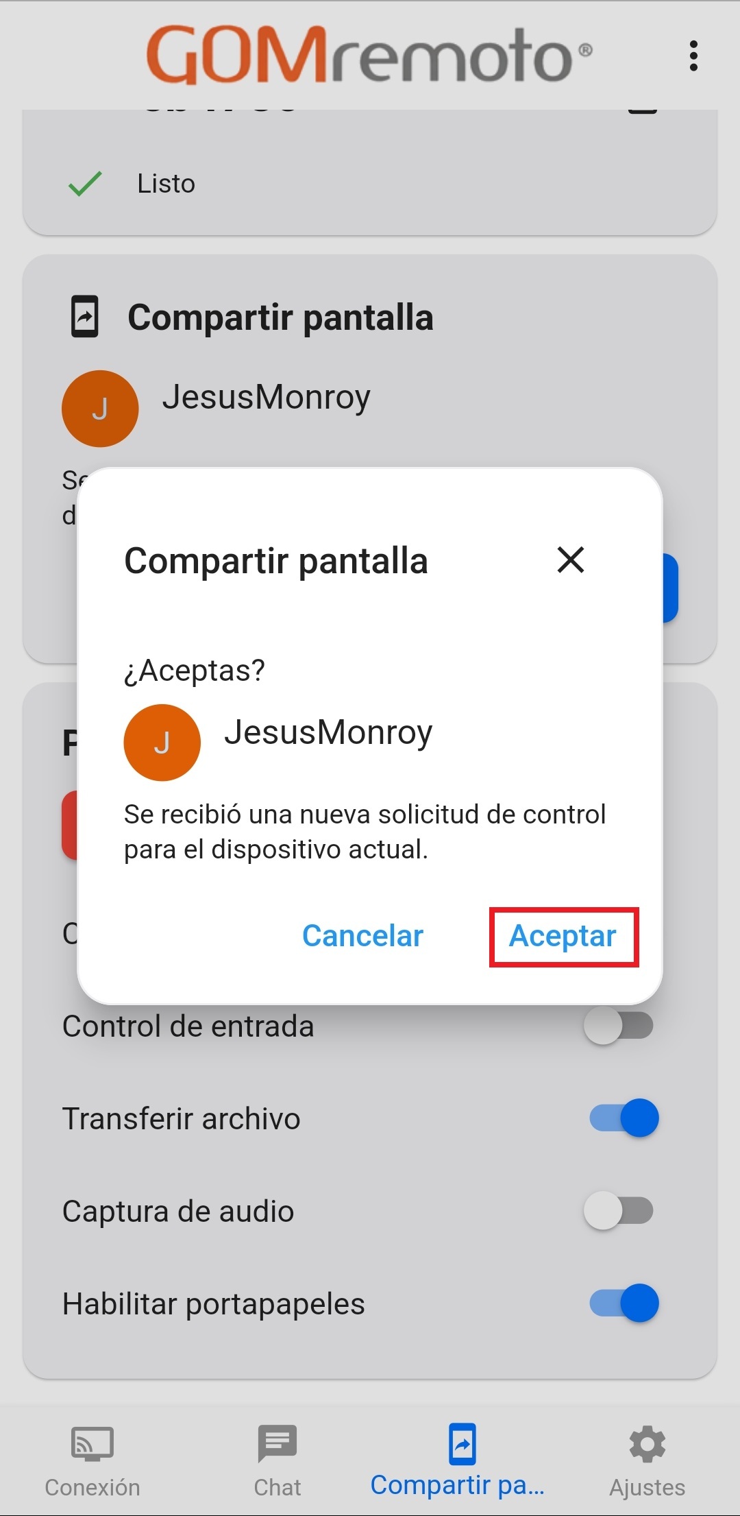 GOMremotoIDTecnico