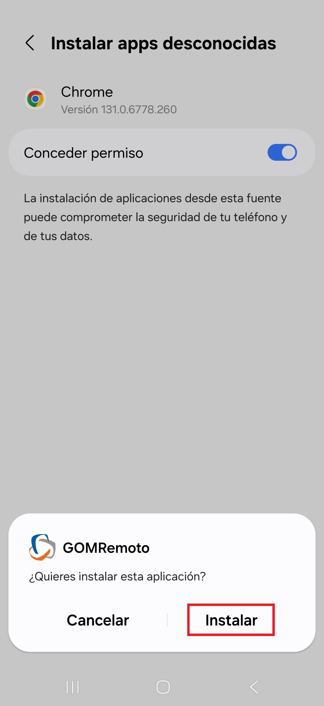 GOMremotoInstalar