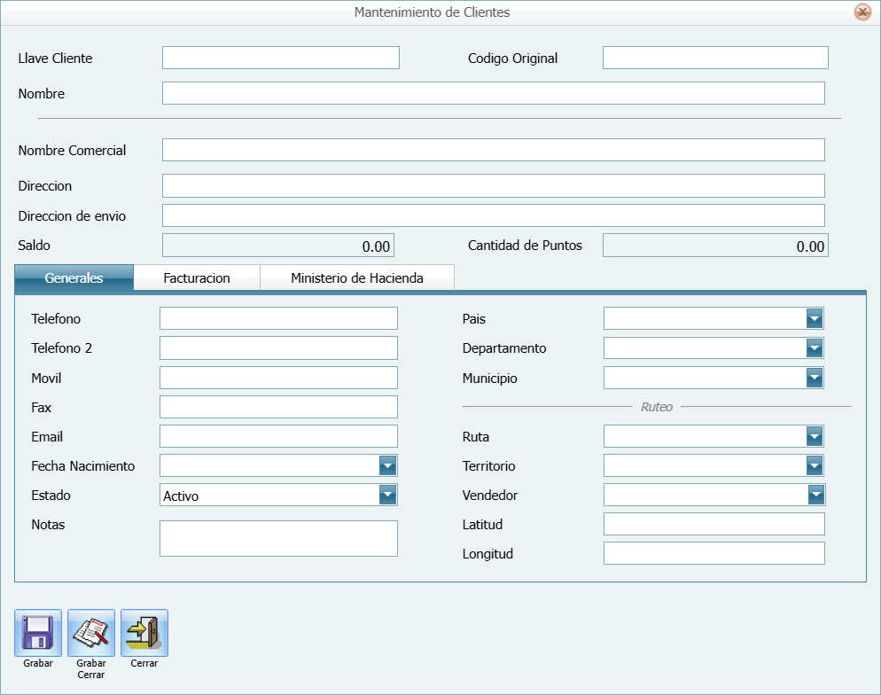 Cuantas Por Cobrar Clientes Nuevo