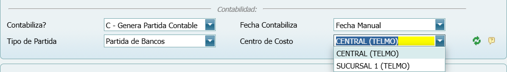 Contabilidad Enlaces Estructura Caja Chica Configuracion Mantenimiento Centro