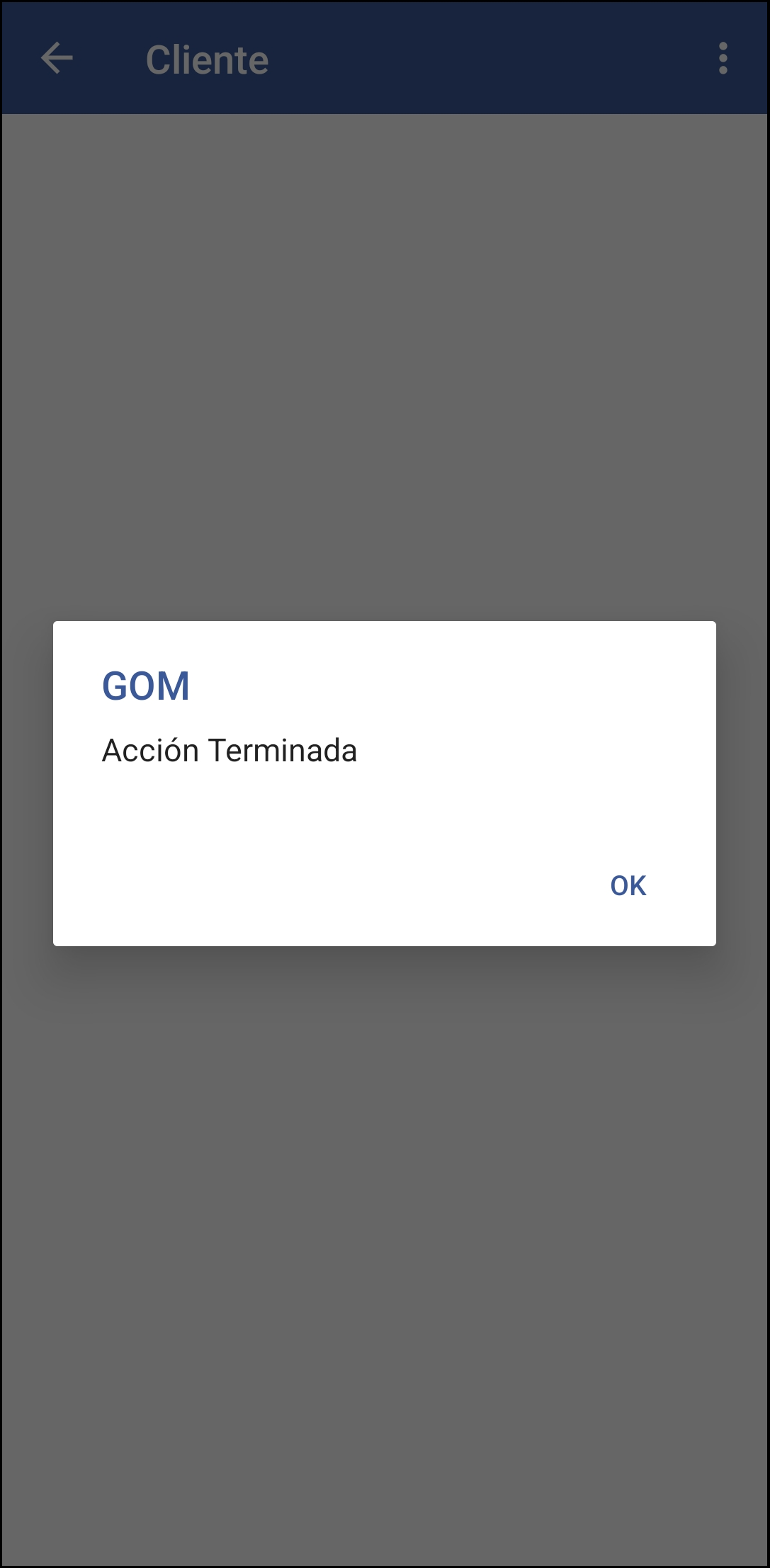 GOMserver App Clientes Ventana Info Ubicacion 3
