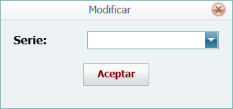 Cuentas por Cobrar Recibo Editar Ventana
