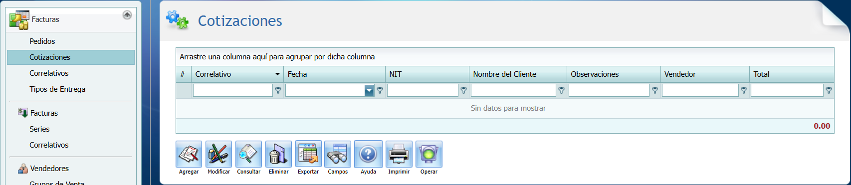 Facturacion Cotizaciones