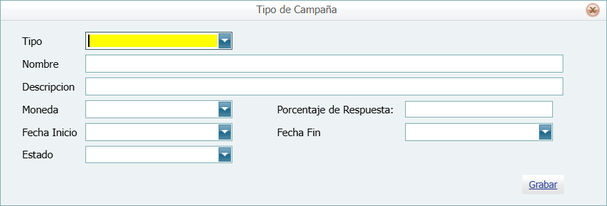 Cuentas Por Cobrar Clientes Campana Ventana