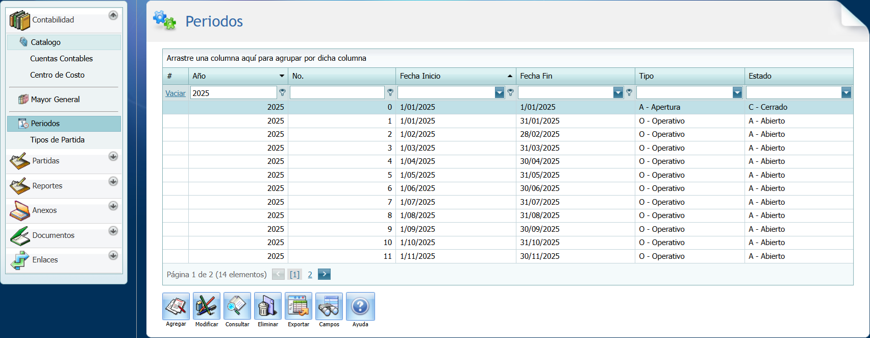 Contabilidad Periodo Contable