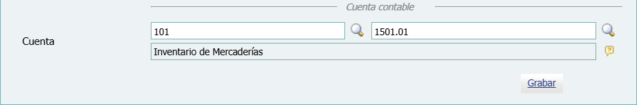 Contabilidad Enlaces Tipos de Movimiento Modificar Cuenta