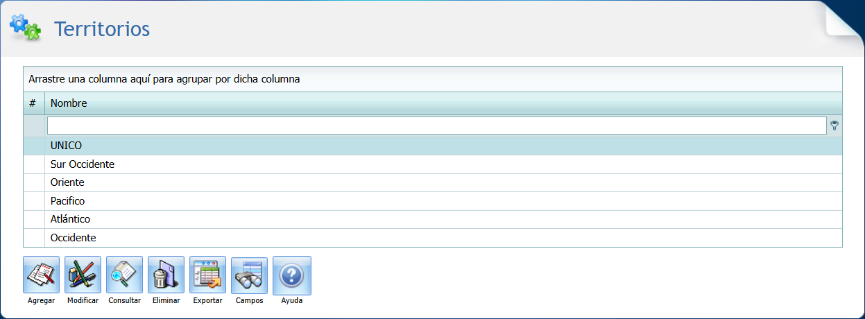 Cuantas Por Cobrar Territorio Lleno