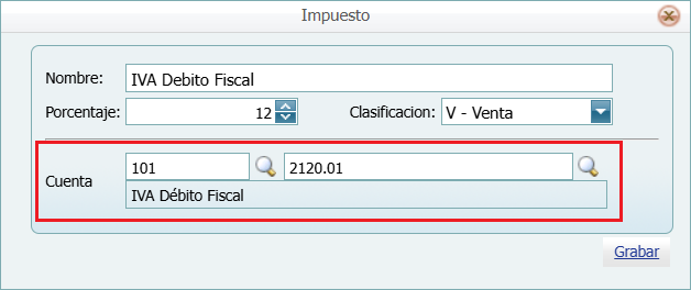 Contabilidad Enlaces Impuestos Ventana 2