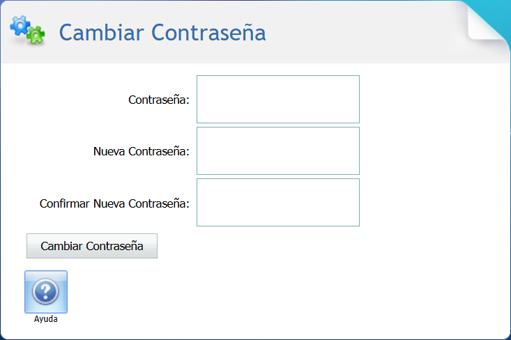 Cambiar Contraseña 2