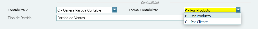 Contabilidad Enlaces Serie de Facturas Ventana Fecha