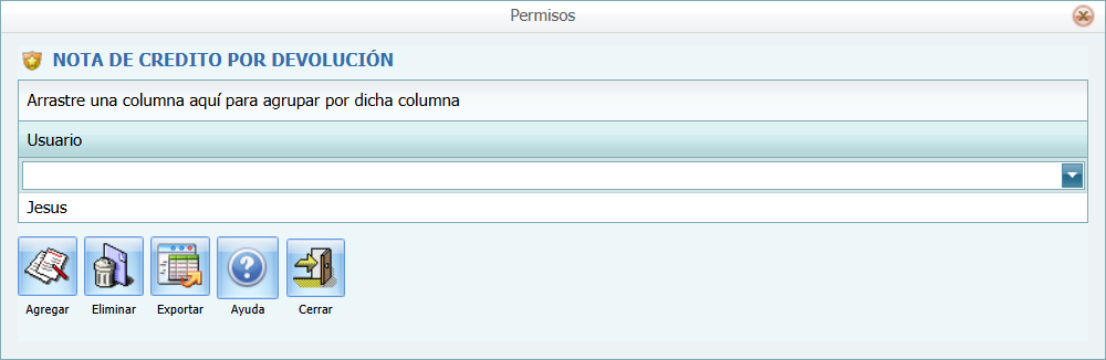 Facturacion Devolucion Tipo Usuarios Final