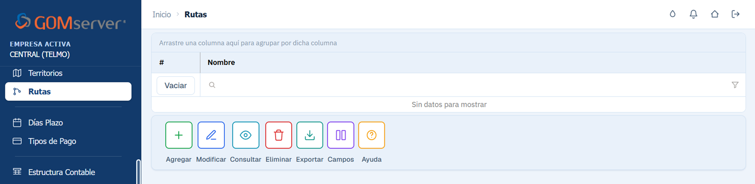 Cuentas Por Cobrar Rutas