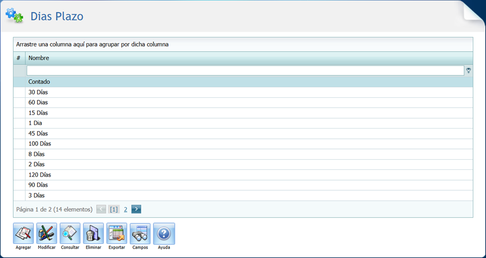 Cuantas Por Cobrar Dias Plazo Lleno