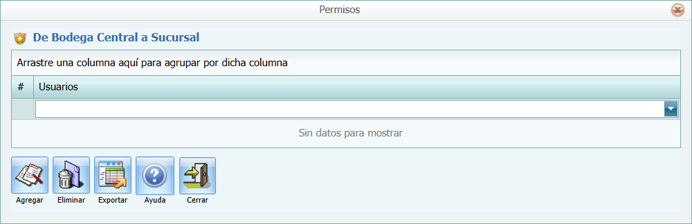 Tipos de Traslado Usuario