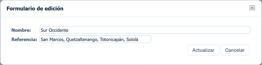 Cuentas Por Cobrar Territorio Nuevo