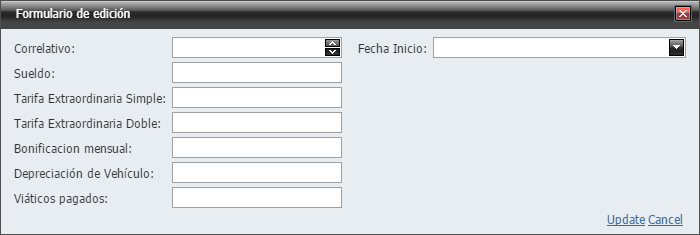 Empleados Nuevo Historial Sueldos Detalle