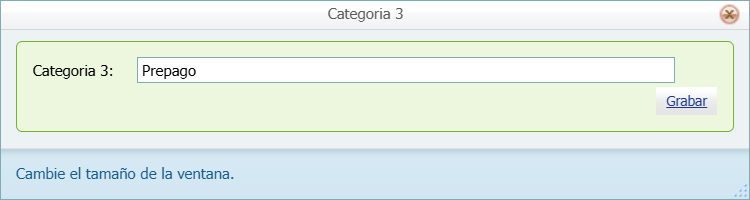 Categoria 3 Categoria 2