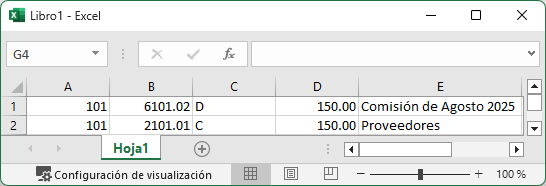 Partidas Partidas de Trabajo Seleccionar Importar Excel