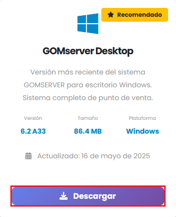Instalacion Windows GOM Solutions