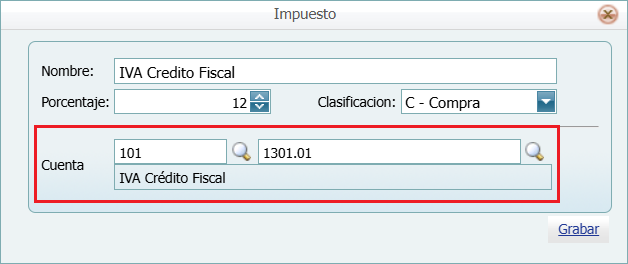 Contabilidad Enlaces Impuestos Ventana