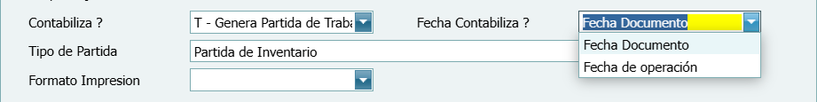 Contabilidad Enlaces Tipos de Movimiento Modificar Fecha