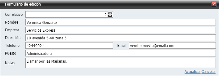 Empleados Nuevo Referencias Laborales Agregar Lleno