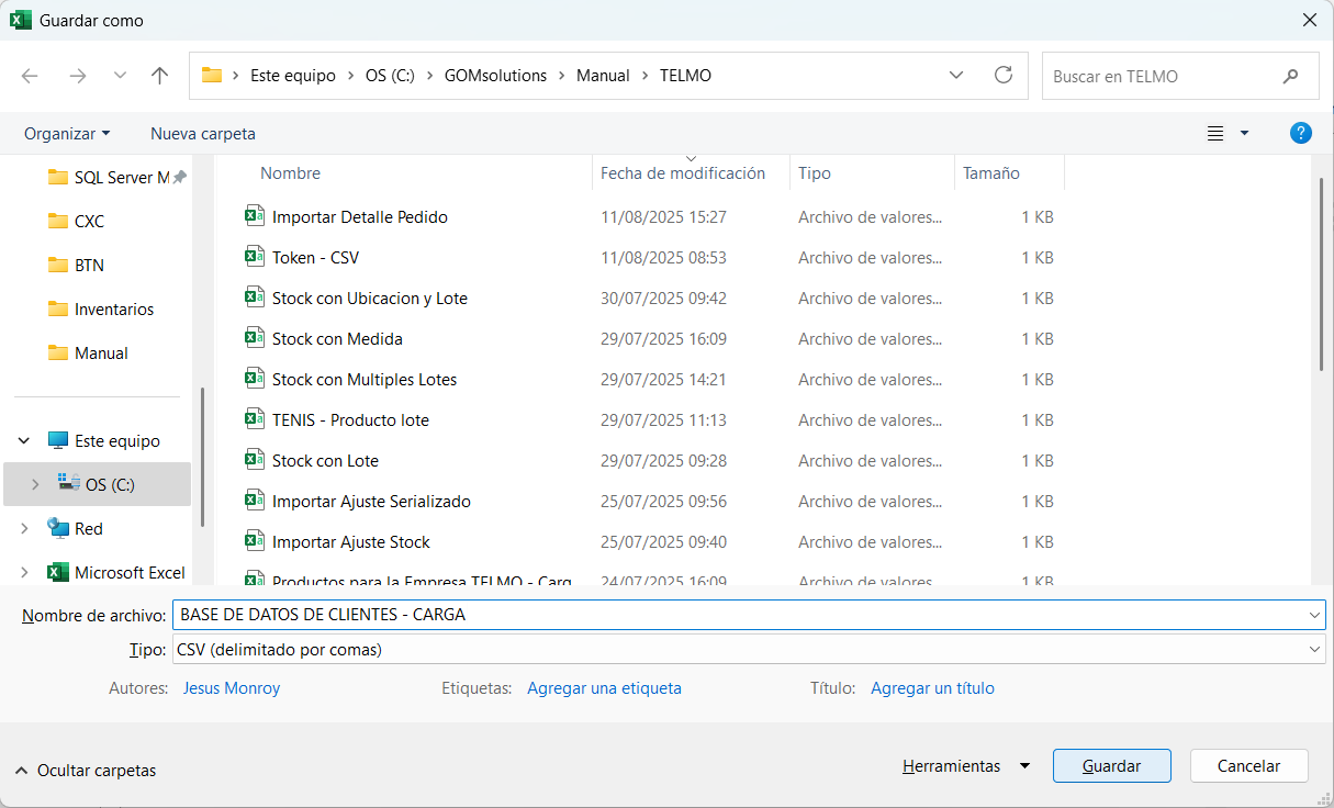 Cuentas Por Cobrar Clientes Excel Guardar Como