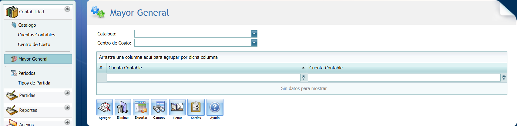Contabilidad Mayor General