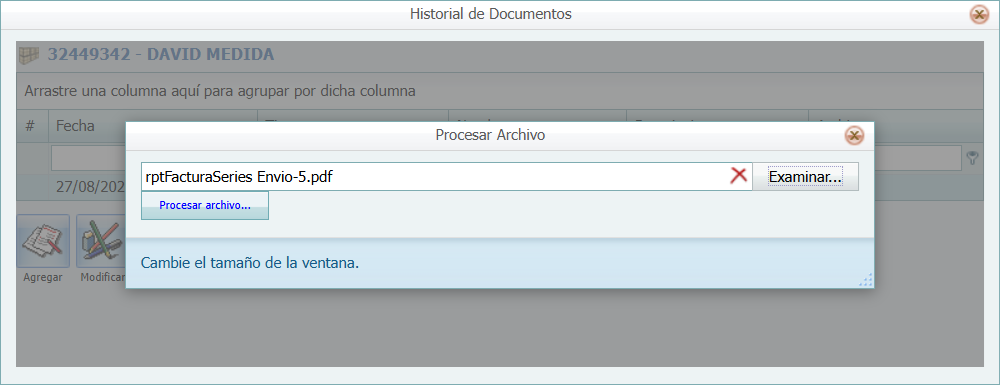 Cuantas Por Cobrar Clientes Archivo Lista Cargar Ventana