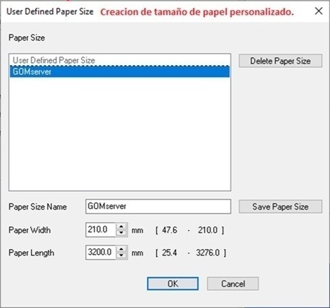 S F Impresion Incompleta Dispositivos e Impresoras Impresoras y Escaneres Epson Ventana Propiedades de Impresora Personalizado