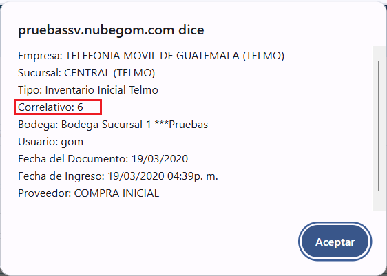 Detalle de Compra de la Serie