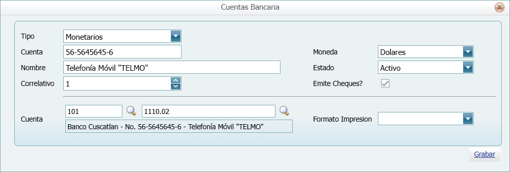 Bancos Cuenta Bancaria Lleno