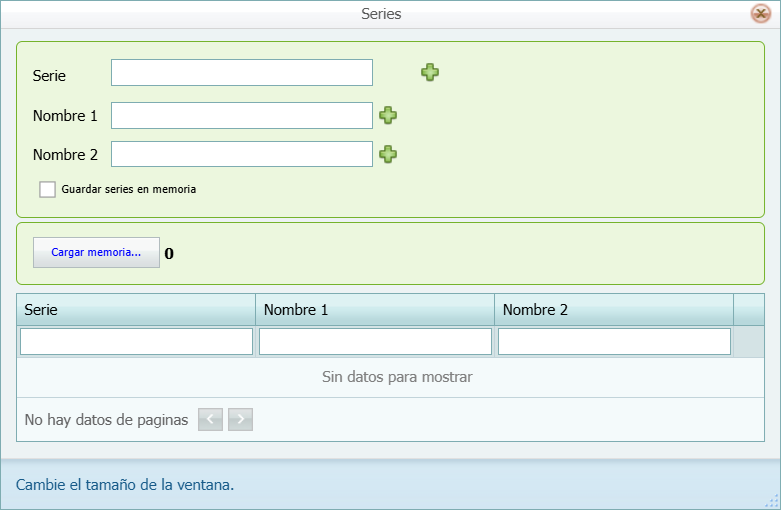 Facturacion Devolucion Serie