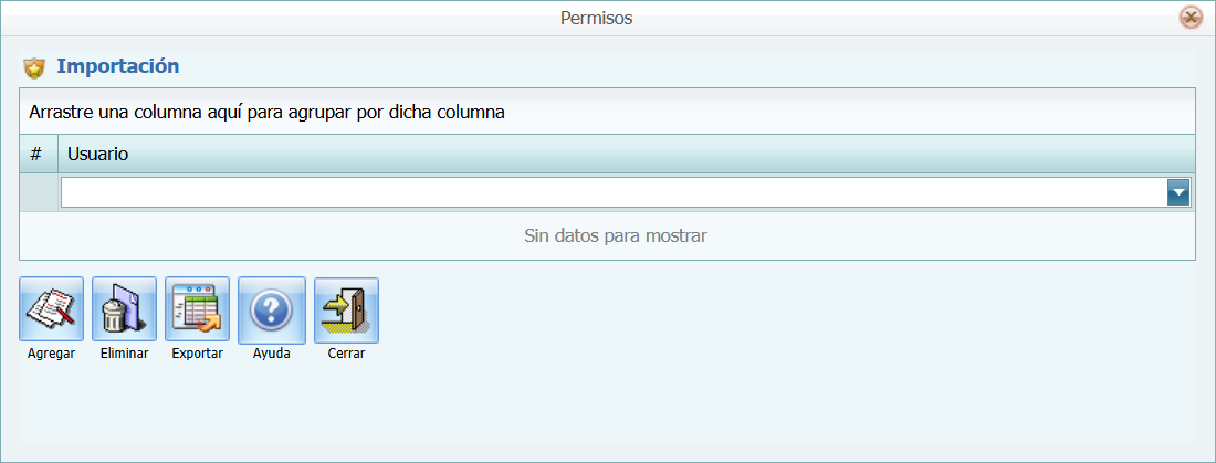 Compra Ordenes Tipos de Ordenes Usuarios Agregar