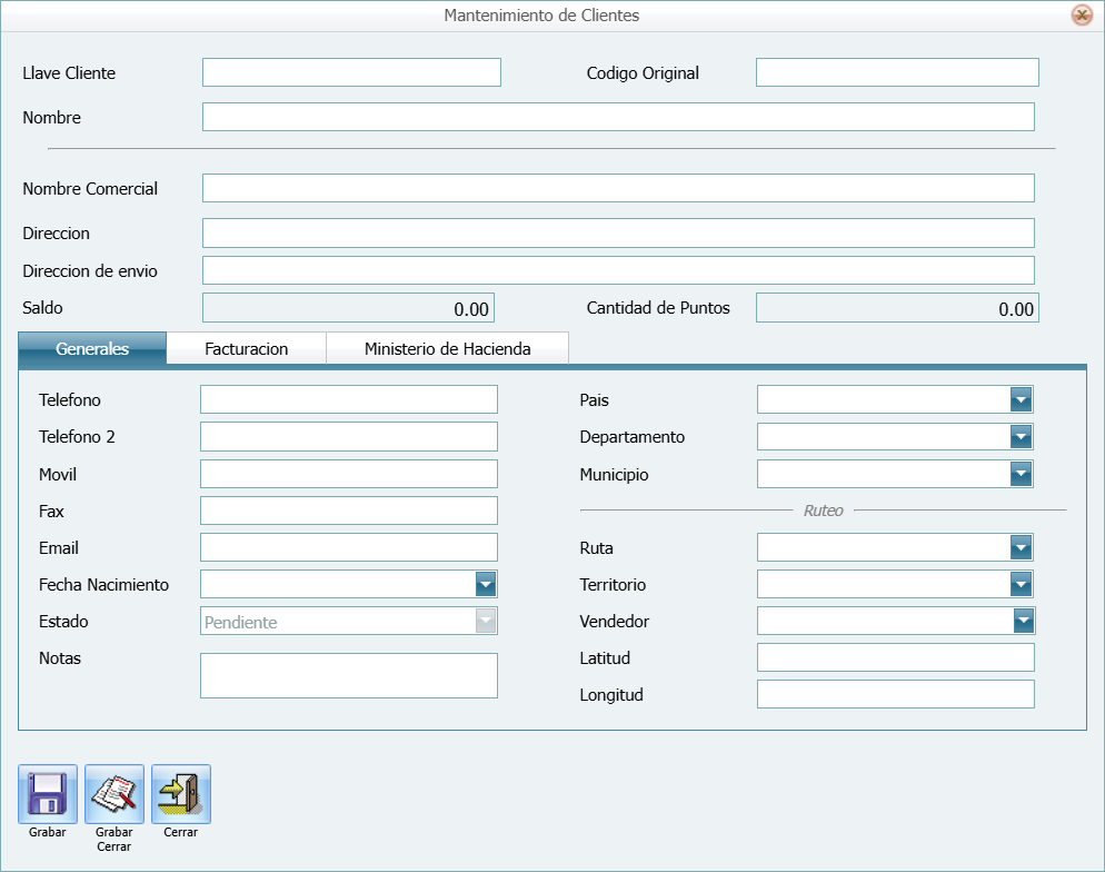 Cuantas Por Cobrar Clientes Prospecto Nuevo