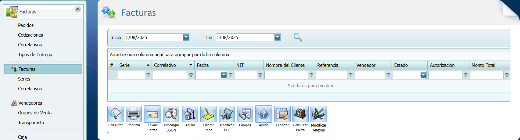 Facturacion Facturas
