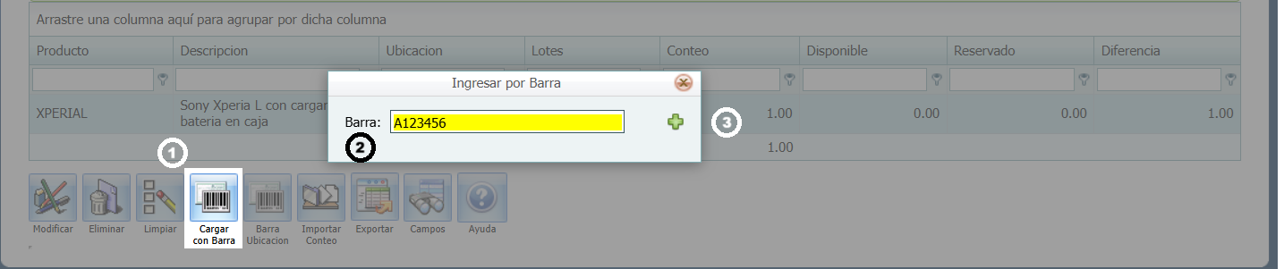 Toma de Inventario Serializado