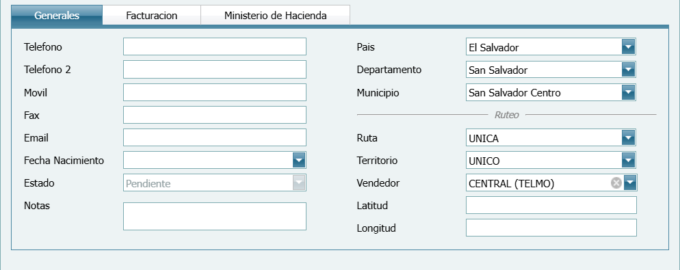 Cuantas Por Cobrar Clientes Prospecto Nuevo General