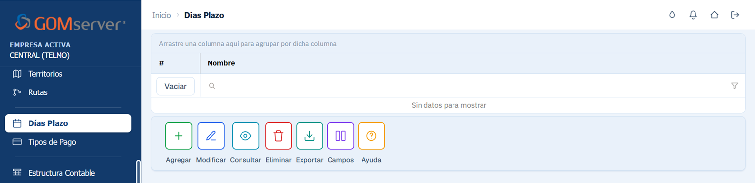 Cuentas Por Cobrar Dias Plazo