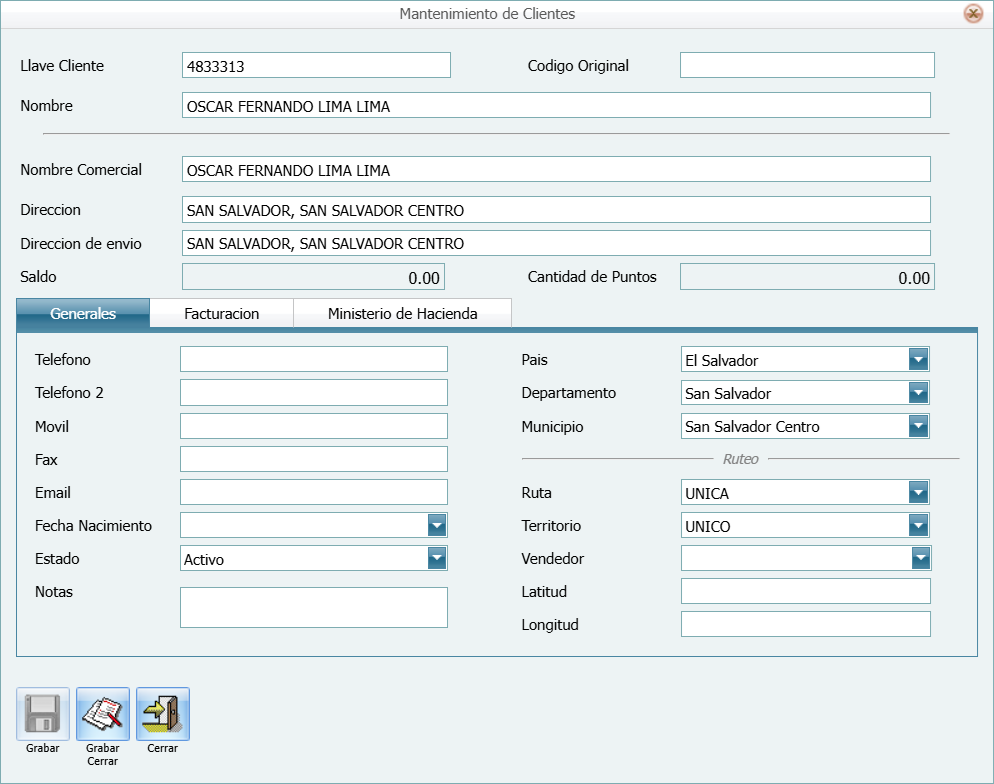 S F Cupon Descuento Cliente