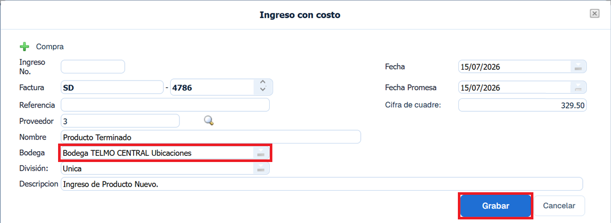 Ingreso con Costo 1.2