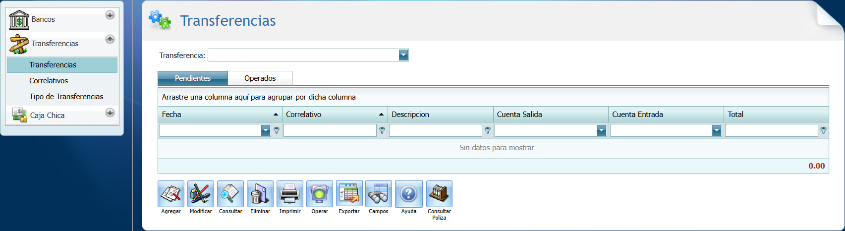 Bancos Transferencias