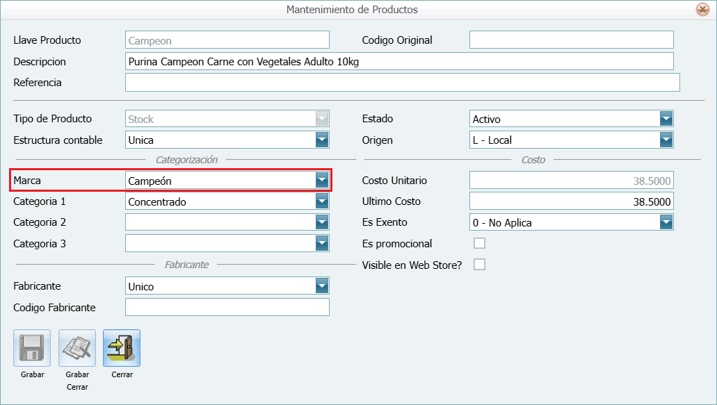 Facturacion Descuentos Puntos de Descuento Producto