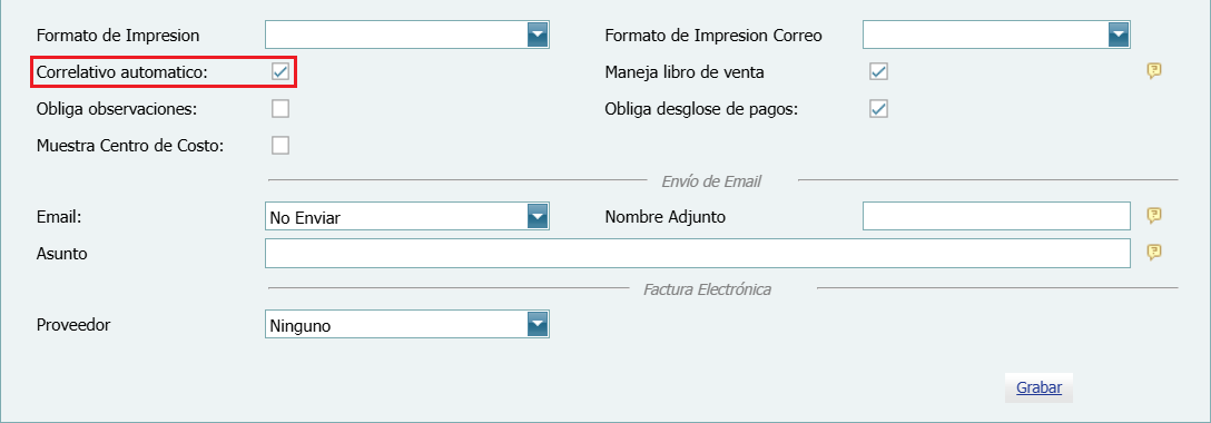 Facturacion Facturar 3