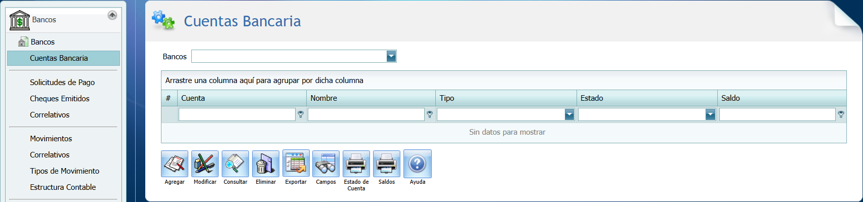 Bancos Cuenta Bancaria