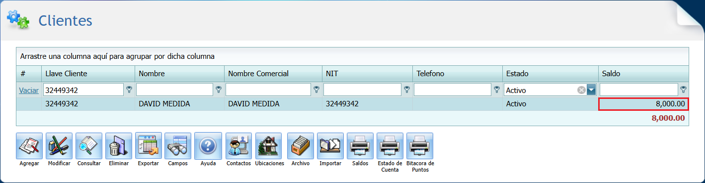 Cuantas Por Cobrar Movimiento Abono Cliente Despues