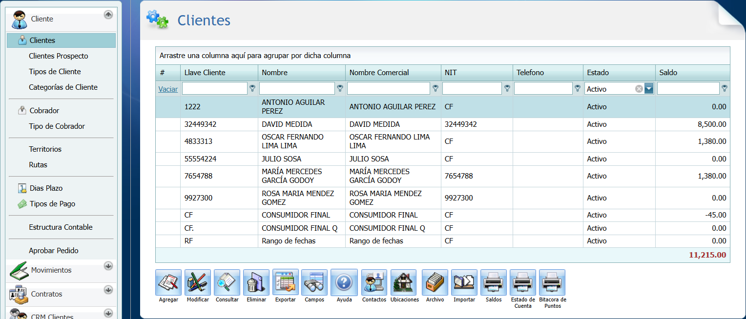 Cuantas Por Cobrar Clientes