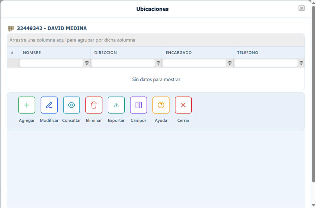 Cuentas Por Cobrar Clientes Ubicacion Lista